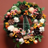 Vòng nguyệt quế 40cm Merry Little Noel