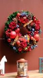 Vòng nguyệt quế 40cm Vintage Roses