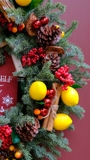 Vòng nguyệt quế 55 A Country Christmas