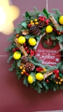 Vòng nguyệt quế 55 A Country Christmas