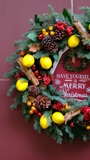 Vòng nguyệt quế 55 A Country Christmas