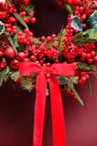 Vòng nguyệt quế 55cm Holly & Berries
