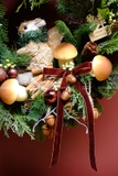 Vòng nguyệt quế 55cm Mushroom & Pine