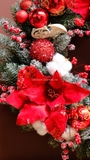 Vòng nguyệt quế 60cm Royal Christmas Bloom
