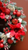 Vòng nguyệt quế 60cm Royal Christmas Bloom