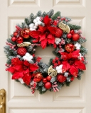 Vòng nguyệt quế 60cm Royal Christmas Bloom
