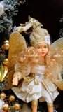 Vòng nguyệt quế 60cm Snowfall Angel