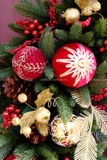 Vòng nguyệt quế khổng lồ 90cm Grand Noel Royal
