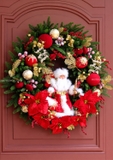 Vòng nguyệt quế khổng lồ 90cm Grand Noel Royal