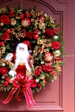 Vòng nguyệt quế khổng lồ 90cm Grand Noel Royal