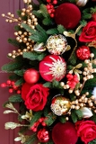 Vòng nguyệt quế khổng lồ 90cm Grand Noel Royal