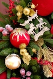 Vòng nguyệt quế khổng lồ 90cm Grand Noel Royal