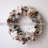 Vòng nguyệt quế size 30 Wood Snow Cotton | Limited