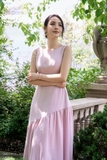 Đầm Xòe Cổ Tròn Không Tay Có Túi