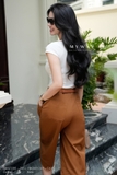 (3 màu) Quần lửng bom khóa trước có túi