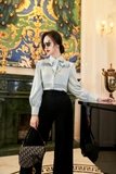 Outlet | Quần xuông cạp cao Elegant Blue