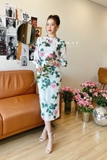 Áo kiểu cổ tròn tay dài À LA ROSE
