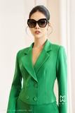 (3 màu) Quần ống suông rộng Black & Green