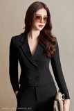 (3 màu) Quần ống suông rộng Black & Green