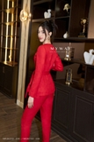 Quần baggy Mood in Red