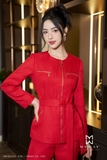 Quần baggy Mood in Red