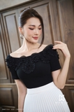 Chân váy xòe xếp ly basic