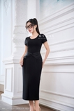 (2 màu) Áo cotton thun cổ tron basic