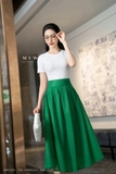 Áo cotton thun cổ tròn basic