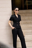 Áo vest tay ngắn basic
