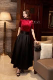 (3 màu) Áo cotton thun cổ lọ tay ngắn