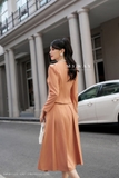 Áo vest cổ tròn tay dài