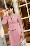 Áo vest vạt chéo cổ cách điệu