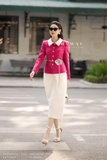 Chân váy dạ tweed thanh lịch