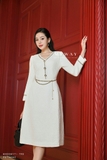 Đầm xòe công sở sang trọng