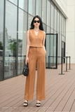 Quần suông cạp cao tôn dáng