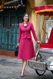 Chân váy xòe dạ basic