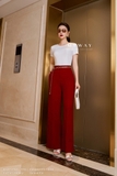 (2 màu) Áo cotton thun cổ tròn tay ngắn