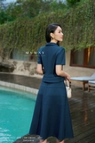 (3 màu) Chân váy xòe rủ basic