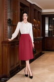 Chân váy chữ A Gabardine