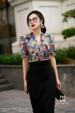 Chân váy chữ A cạp cao basic