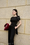 Áo kiểu cổ thuyền tay ngắn