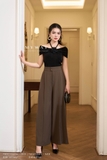 Quần suông xếp ly