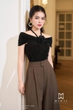 Quần suông xếp ly