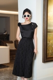 Quần suông Culottes dệt nổi