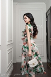 Áo kiểu cổ tròn không tay