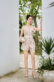 Quần short basic họa tiết hoa