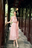 Áo kiểu cổ tròn không tay