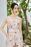Quần short basic họa tiết hoa