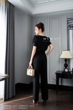 Áo kiểu cổ tròn tay ngắn