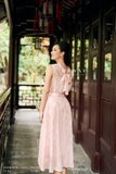 Áo kiểu cổ tròn không tay